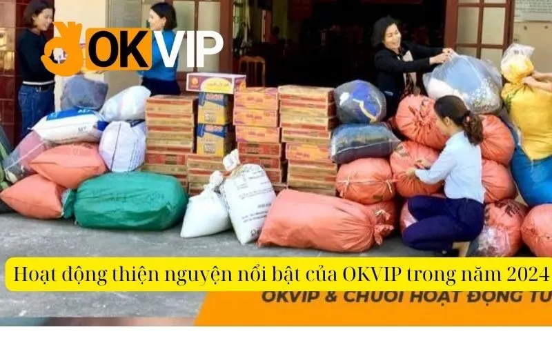 Hoạt động thiện nguyện nổi bật của OKVIP trong năm 2024 (1)